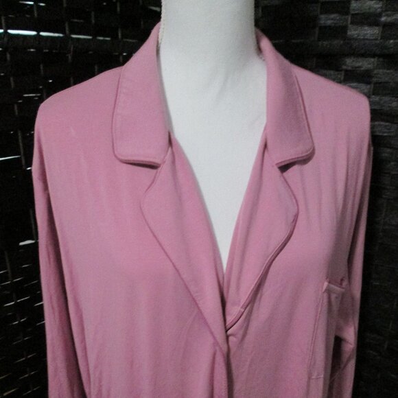 Macy's State of Day Women's Notch Collar Sleepshirt Mauve Orchid NWT XXL - Picture 6 of 7